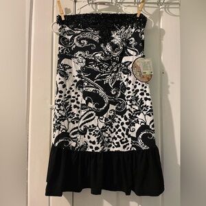 Joyous & Free bling mini dress/tunic-medium NWT